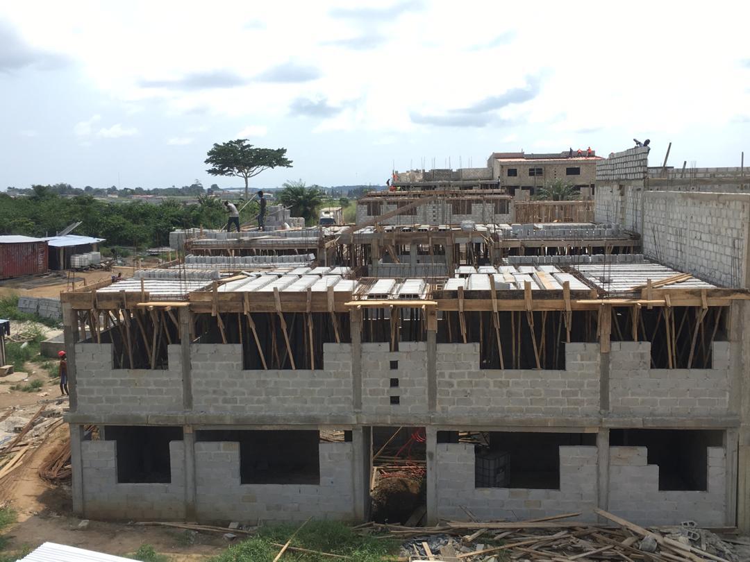 Plan type d’un appartement 3 pièces à Cité Espérance